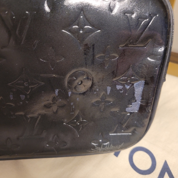 Louis Vuitton Monogram Black Matte Vernis Houston Tote Bag - Picture 13 of 16